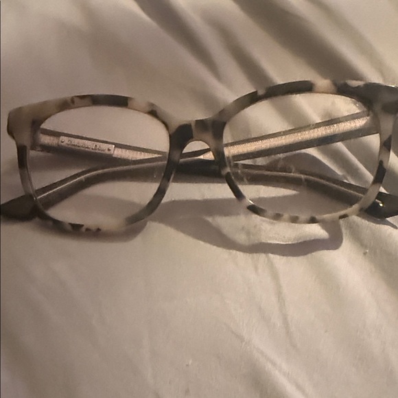 Dior Accessories - Dior Tortoiseshell Gray Beige Optical Glasses